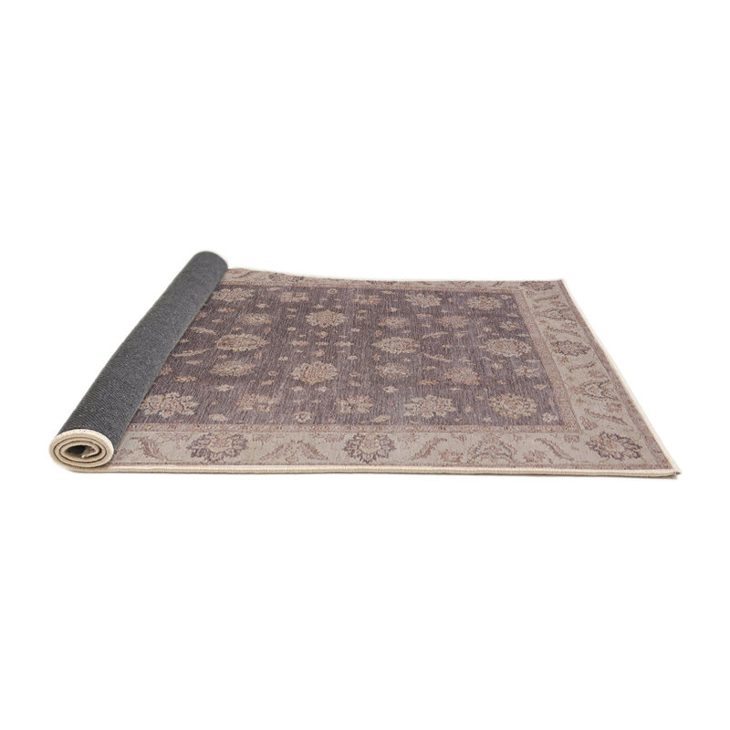 Tapis beige / brun Charlene, Rond 5 pi