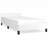 Singhai vidaXL Platform Bed Frame, Slats Support, No Mattress, Faux Leather-466228045-466228044