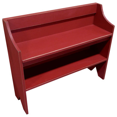 Caslin Wood Shoe Storage Bench by Winston Porter