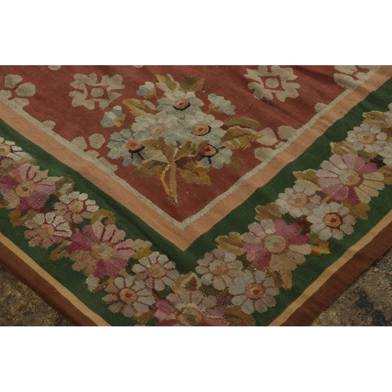 Antique One-of-a-Kind 7'1x8'10 Area Rug