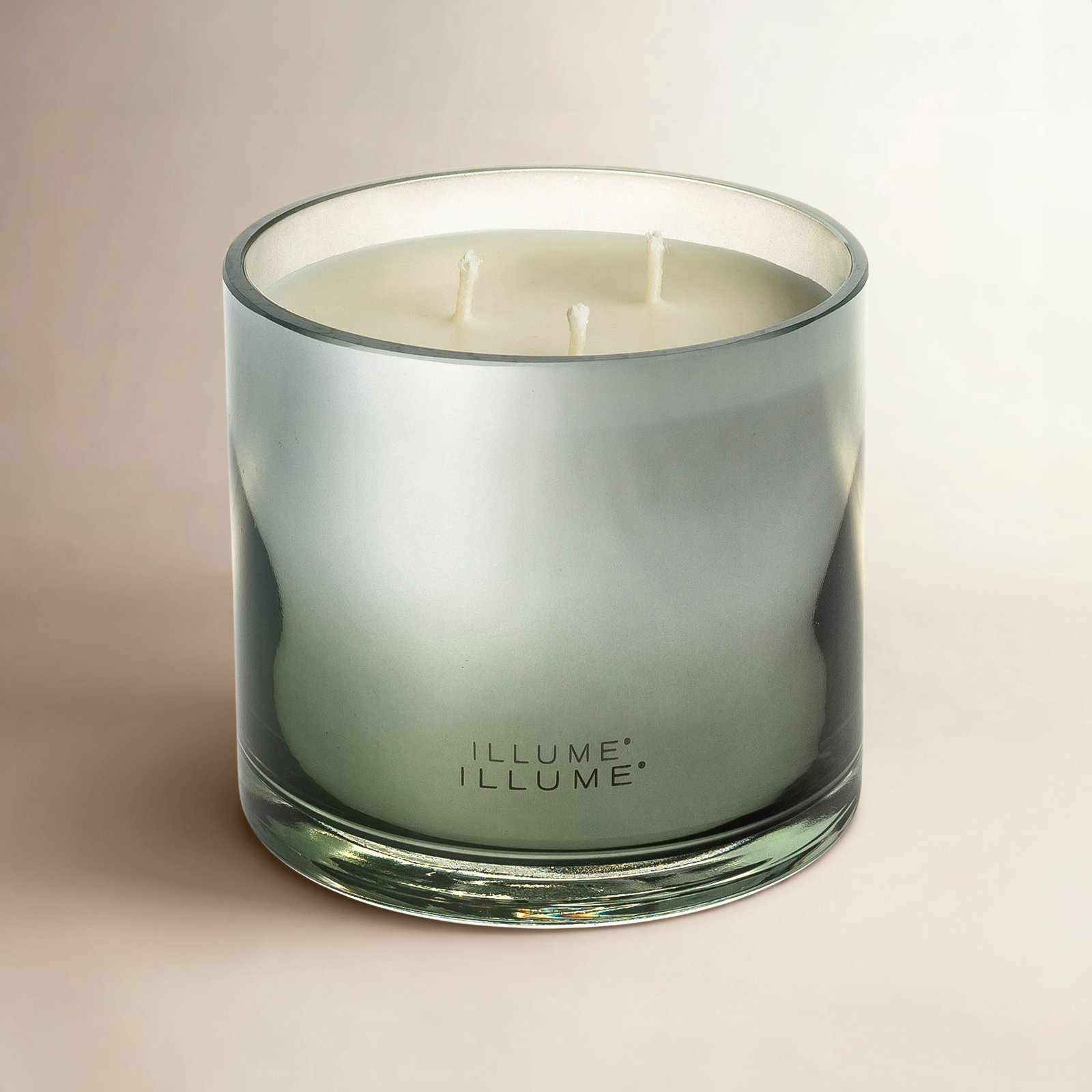 Imane Fresh Sea Salt Scented Jar Candle, Statement Glass