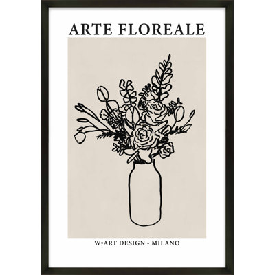 Bonte "Arte Floreale 2" Print by Romina Gadler
