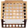 Kelly Wearstler Precision Small Square Flush Mount