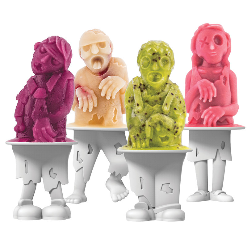 Tovolo 4 Piece Zombie Pop Mold Set
