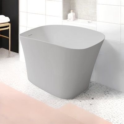 51'' x 29'' Freestanding Solid Surface Bathtub
