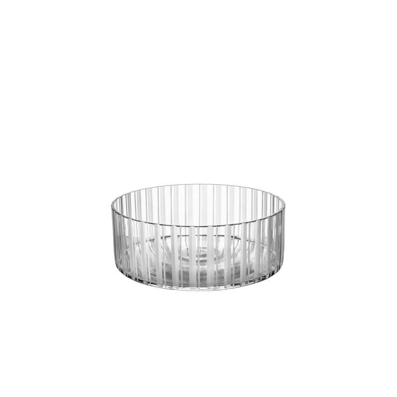 Cut In Number Crystal Decorative Bowl