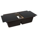 Plymouth 34'' L Drop-In Double Basin Kitchen Sink