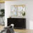 Kaylie Pebble Shaped Metal Wall Mirror