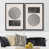 Black Floater Framed