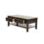 Table basse à 4 pieds avec rangement