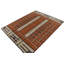 Scandinavian Hand Knotted Wool Geometric Area Rug-795662981