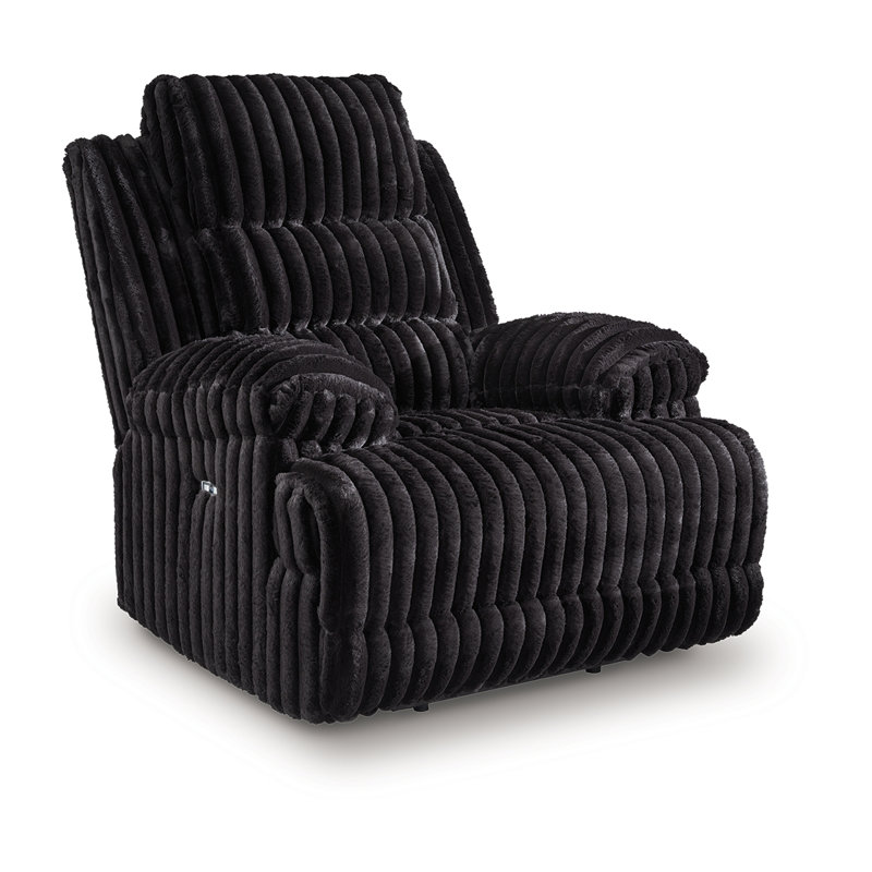 Fauteuil inclinable électrique Rhine Falls, Noir