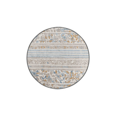 Machine Washable Gray Area Rug