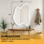 Miroir mural unique de forme irrégulière en bois-1502245462-1502245461
