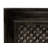 Juno 4-door Sideboard In Antique Black With Traditional Carving On Solid Wood