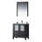 Mance 30'' Single Bathroom Vanity with Ceramic Top-24550996