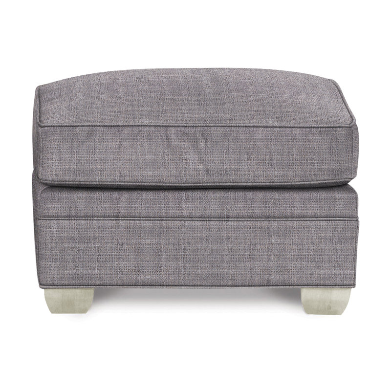 Repose-pieds Hillcrest, Chenille nomade ardoise Crypton®, Wrenn
