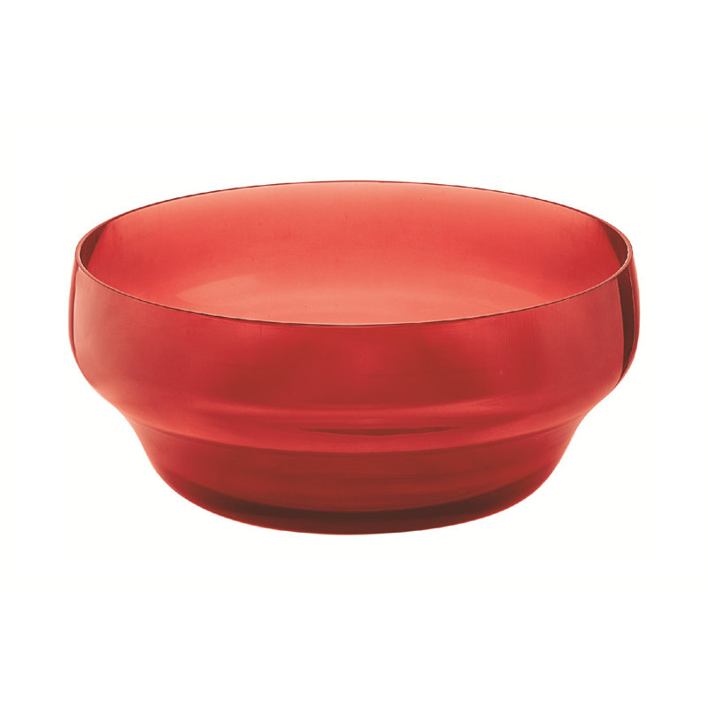 Guzzini Gemme Acrylic Serving Bowl, Red