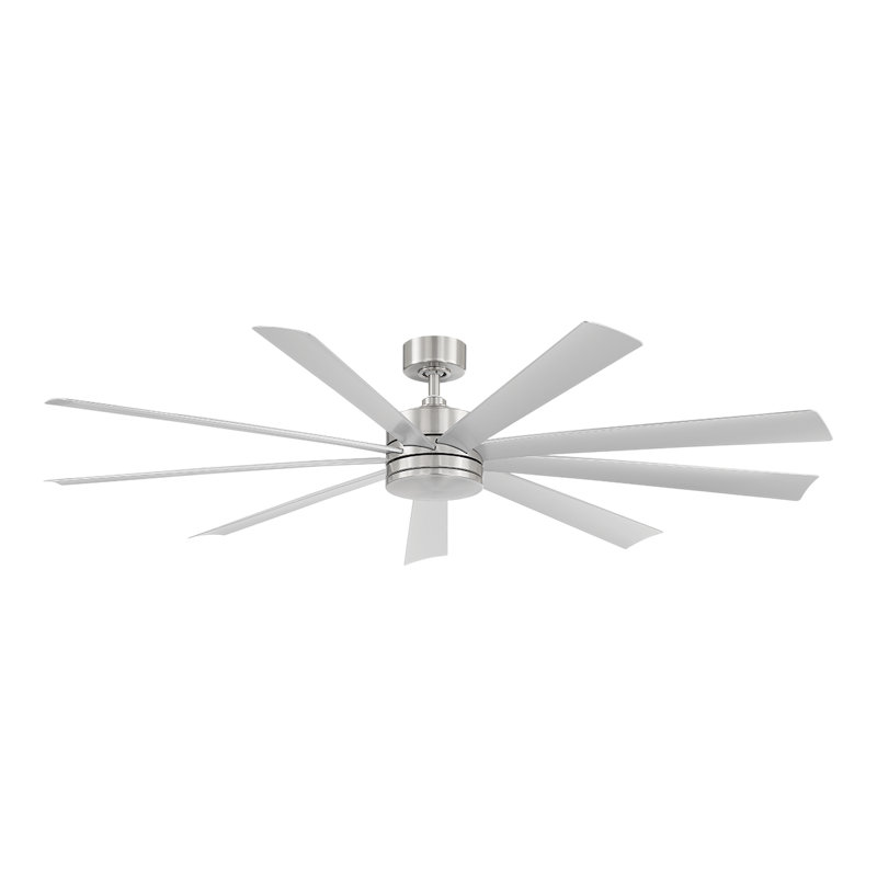 72 Wynd 9 - Blade Smart Ceiling Fan with LED Light Kit and Remote Control Included, Works With Alexa and iOS or Android App