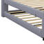 Lit plateforme tapissier avec lit gigogne-1461567767
