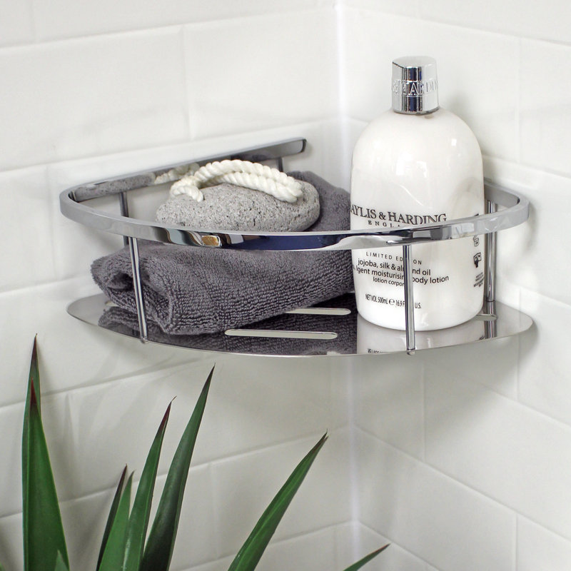 Kristopher Drill / Screw Stainless Steel Shower Basket