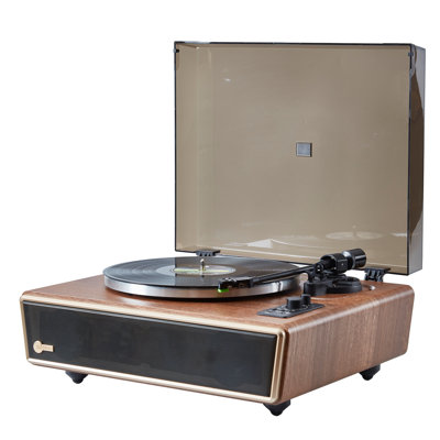 Arkrocket Huygens Bluetooth Turntable with Built-in Speakers