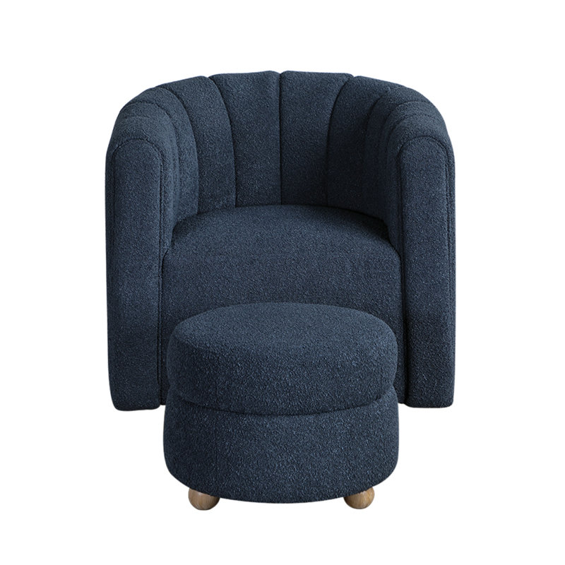 Chaise moderne Modern Living, Bleu