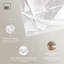 «Thick White Texture II», art mural blanc sur toile -1380698556-1380698496