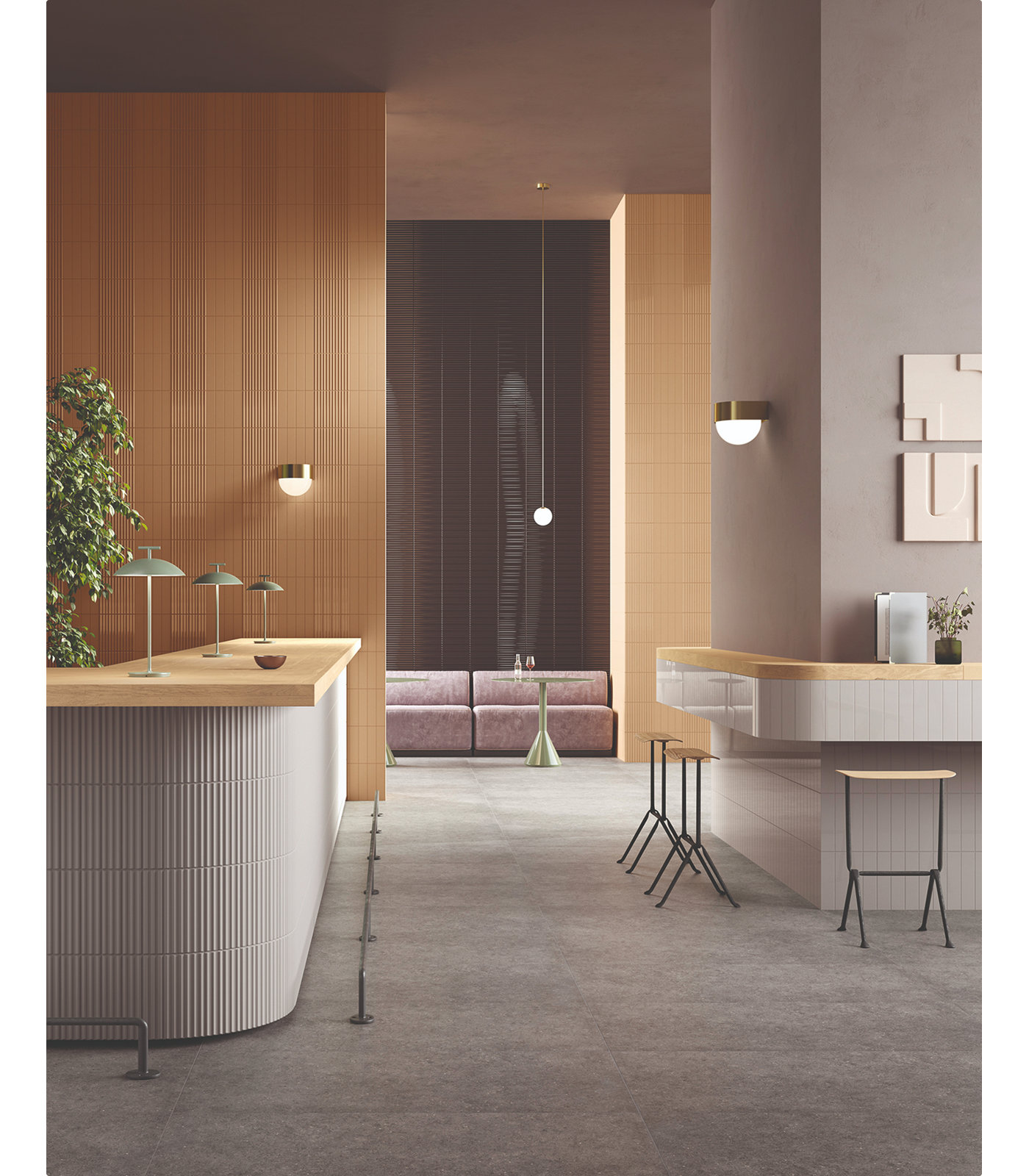 Dolce Fluted 2.5" x 10", Neve