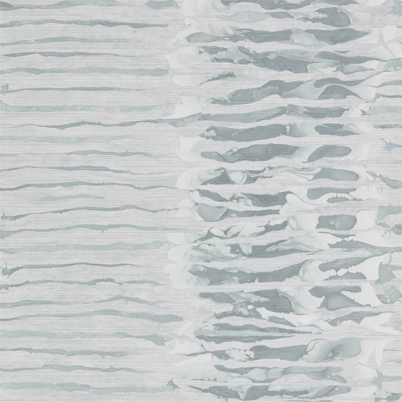 Ripple Stripe Wallpaper, Steel