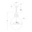 Thomas O'Brien Hicks 1 - Light Small Pendant-44746392-90792628