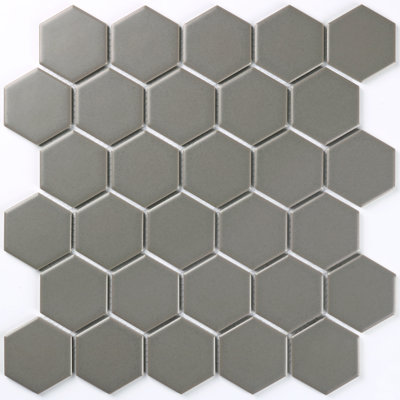 Value Series 2" x 2" Straight Edge Porcelain Mosaic Sheet Floor Use Tile