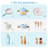 Solid Wood Play Kitchen & Accessories Set, Preschool Kitchen Set, Kids Kitchen Playset-106201490