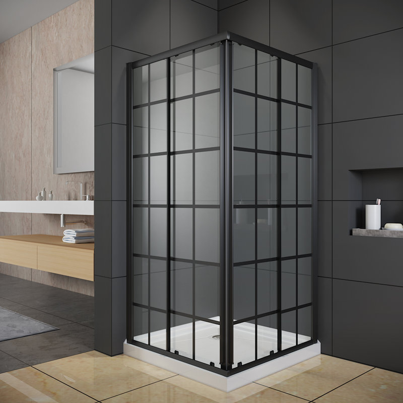 Porte de douche 35-36 "x H 72" sans cadre