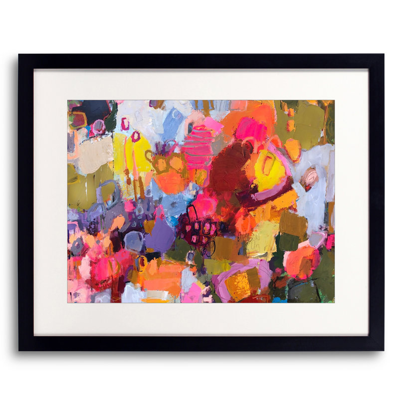 Opera Pink Print by Elizabeth Chapman, 16" H x 20" W