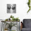 «Le Coq Silhouette Sq Words» par Courtney Prahl, art mural en métal-466413652