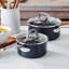 GreenPan Chatham Black Healthy Ceramic Nonstick, 1qt and 2qt Saucepan Set