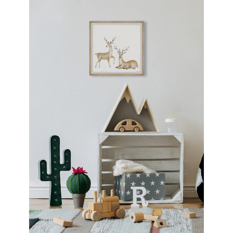 Nyx Deer, reproduction encadrée, H 12 po x l 12 po x P 1,5 po