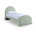 Tissu chenille menthe