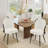 Boucle Upholstered Dining Chair-27307976-4553073