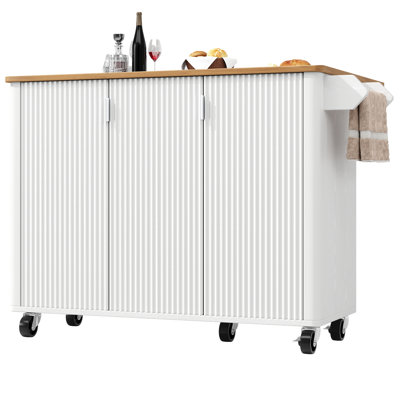 130 cm W Kitchen Island with Top