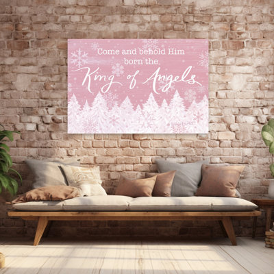King of Angels 1 Piece Wrapped Canvas Wall Art