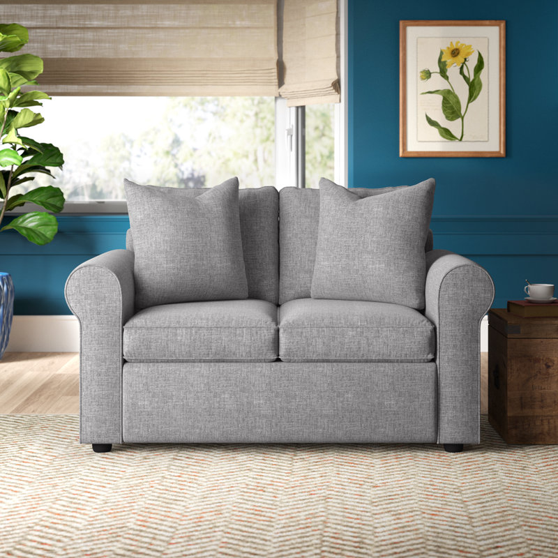 Warrington Upholstered 60'' Loveseat, Zuma Pumice Textured Linen