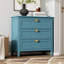 Armoire 3 tiroirs, mobilier américain, convient à la chambre à coucher, au salon et au bureau