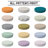 Decorative Indoor Outdoor Waterproof Round Cushion Cover, Patio UV Resistant Seat Cushion Cover-2008820874