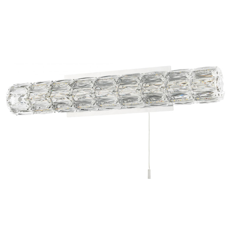Isaacson Glass LED Flush Mounted Sconce
