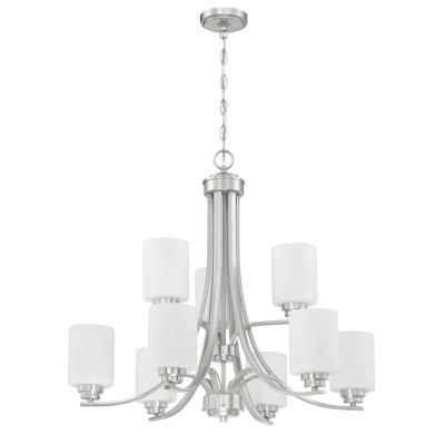Lustre à niveaux 9 lumières statement Omur