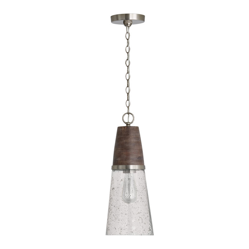 Luminaire suspendu conique à 1 lumière emete