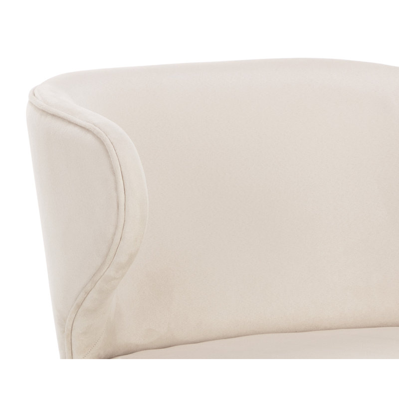 Simone Upholstered Dining Chair, Cream