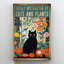 Marlanda, chats et plantes sur toile-52206953